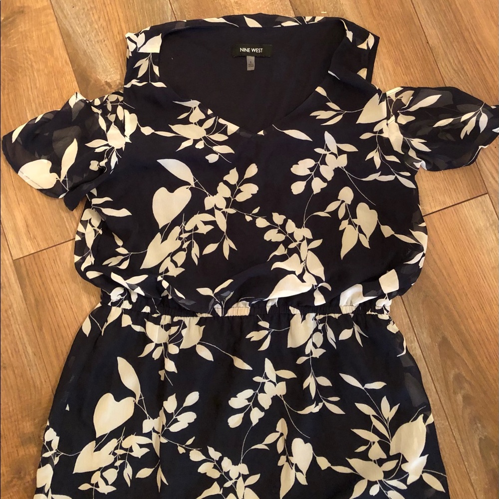 Nine West beautiful navy dress